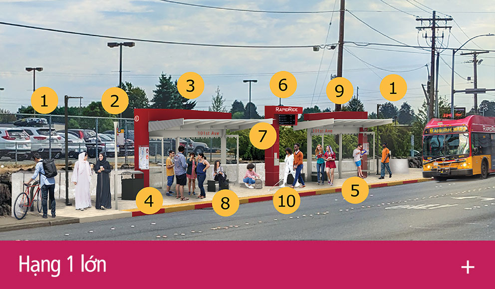 Hình minh họa trạm hạng 1 lớn